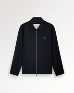 Coach Jacket Twill Wool Navy