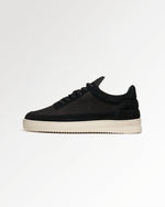 Low Top Suede Grain Black