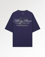 T-Shirt Boxy Bridge the Gap Maritime Blue