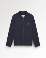 Coach Jacket Pinstripe Maritime Blue
