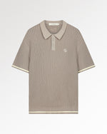 Knit Polo Boucle Pure