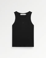 Knit Tank Top Black