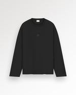 Longsleeve Boxy Embroidered Black
