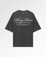 T-Shirt Boxy Bridge the Gap Vintage Black